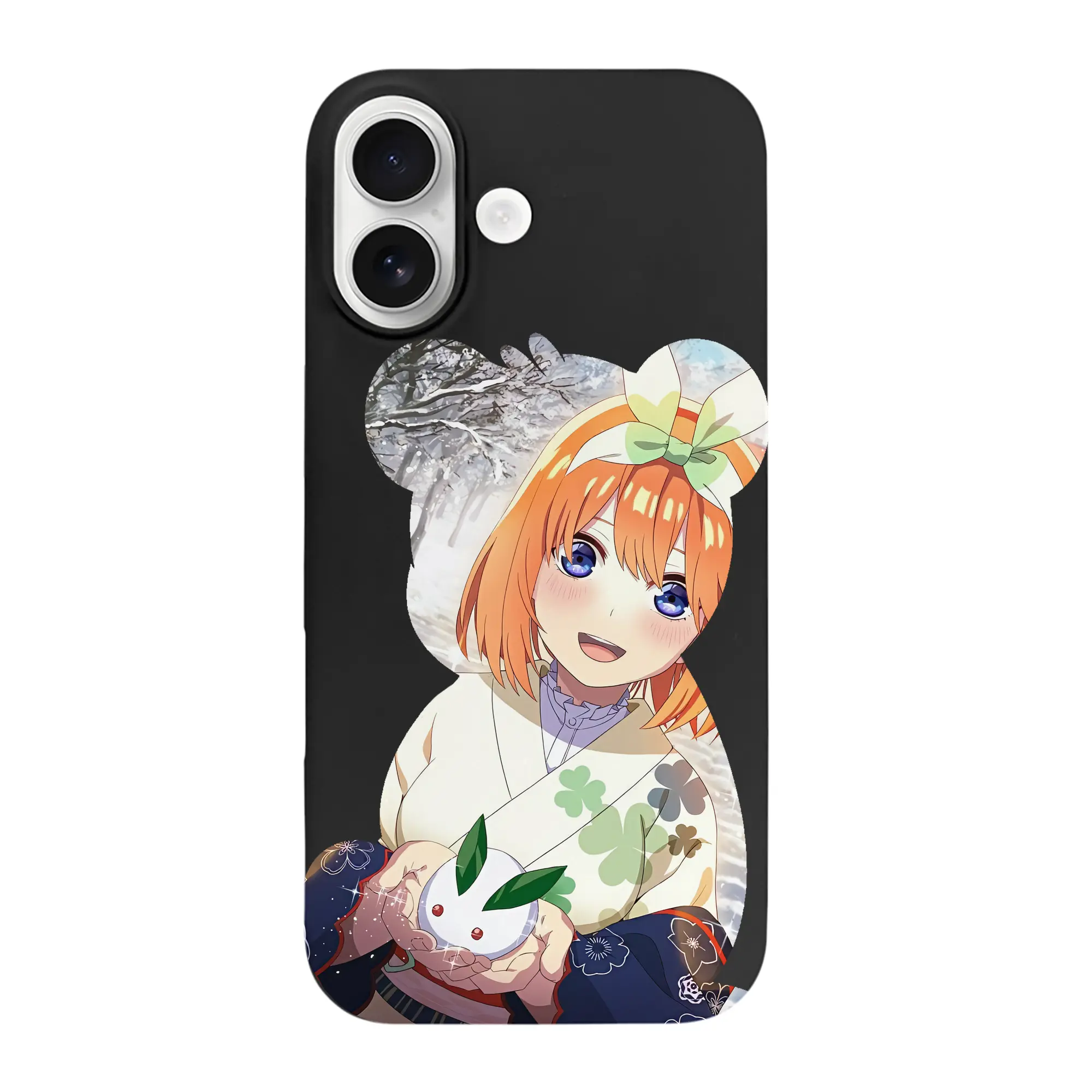 五等分の花嫁 グッズ 中野 四葉 - iPhone 17 シリーズ シリコンケース 薄型 耐衝撃 指紋防止 ソフトタッチカバー 精密フィット 傷防止 保護ケース iPhone 17/17 Air/17 Pro/17 Pro Max 対応